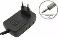 Адаптер (блок) питания 9V, 0.6A (min 0.5A), Jack 3.5mm 2pole, для гитарных педалей эффектов DOD FX62 Bass Stereo Chorus и др