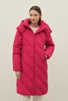 Пальто женское Finn Flare, цвет: фуксия FAD11065_802