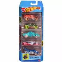 Набор машинок Mattel Hot wheels Подарочный набор из 5 машинок №24 1806/24