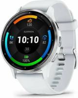 Смарт-часы GARMIN Venu 3 белые с серебристым безелем (010-02784-00)