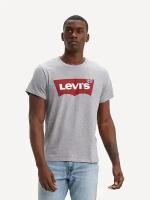 Футболка Levi's GRAPHIC SET-IN, размер S, серый, красный