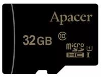 Карта памяти Micro SD Apacer 32GB Class10 45MB/s (AP32GMCSH10U1-RA)