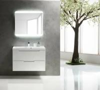 Мебель для ванной комнаты BELBAGNO VITTORIA-900-P Bianco Lucido