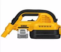 Аккумуляторный пылесос DEWALT для влажной и сухой уборки, XR 18 В, 1,9 л, 180 Вт, без АКБ и З/У, DCV517N