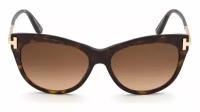 Солнцезащитные очки Tom Ford TF 821 52F, коричневый