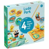 Djeco Djeco Educational wooden games Развивающая игра Людопарк 4 в 1 01698