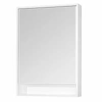 Зеркало-шкаф AQUATON Капри 60 1A230302KP010 600x150x850 подсветка, белый глянец