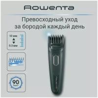 Триммер для бороды и усов Rowenta Stylis TN2809F0, 11 настроек длины стрижки, черный