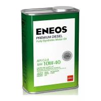 Синтетическое моторное масло ENEOS Premium Diesel CJ-4 10W-40, 1 л