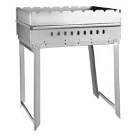 Мангал Grillboom Дипломат на ножках, толщина 1мм, 45x30x40см