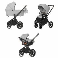 Коляска 3 в 1 Carrello Epica CRL-8511/1 Silver Grey