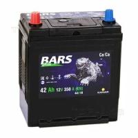 Аккумулятор Bars 44B19R 42 Ач 350А прямая полярность