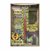 Набор Boyscout Повар 1 в коробке фартук, рукавица, набор шампуров, нож для барбекю (61х43х4.5 см)