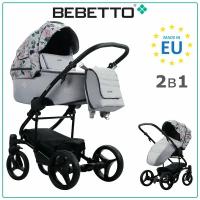 Детская коляска 2 в 1 Bebetto Torino TEX 01_CZM