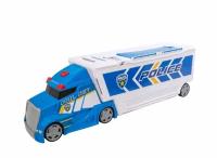 Игровой набор Teamsterz Полицейский грузовик-транспортер с подсветкой и звуком +5 машинок, 3+ 1417332.00