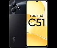 Realme Смартфон realme C51 4/64GB Черный RU