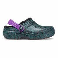 Сабо CROCS, Цвет: черный, зеленый, Размер: 32/33