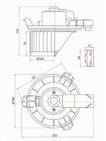 Мотор Отопителя Салона Toyota Land Cruiser Prado 120 02-09/ Hilux Surf/4Runner ##N21# 02-09 Lhd Sat арт. ST-87103-35060