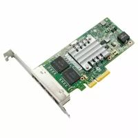 Сетевая Карта Intel I350-T4 v2 Quad RJ45 Gigabit Ports Server Adapter PCI-E, I350T4V2BLK