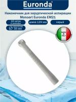 Наконечник для хирургической аспирации Monoart Euronda ЕМ21 Evo серый 10 шт./упак