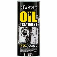 Присадка в моторное масло Hi-Gear Oil Treatment, комплексная, для бензиновых и дизельных двигателей, банка 444мл, арт. HG2243e