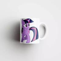 Кружка My Little Pony, MLP, Мой Маленький Пони, Сумеречная Искорка, Twilight Sparkle, Твайлайт Спаркл, 330 мл, 1шт