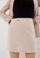 юбка для женщин, Rinascimento, модель: CFC0113101003, цвет: бежевый, размер: 46(M) мини