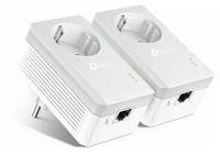 Сетевой адаптер Powerline TP-LINK TL-PA4010P KIT Fast Ethernet