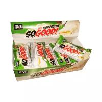 QNT So Good Bar 30% High Protein (15x60g) White Chocolate & Coconut/ Батончик протеиновый белый шоколад 