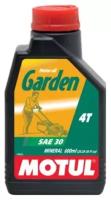 Моторное масло для садовой техники MOTUL Garden 4T SAE30 Mineral, 0.6 л