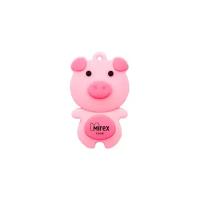 Флешка Mirex PIG 16 GB, розовый