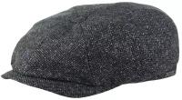 Кепка WIGENS арт. 101724 NEWSBOY CLASSIC CAP (темно-серый), размер 63