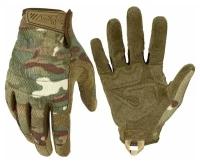 Перчатки тактические WTACTFUL, CP камуфляж, XL / для стрельбы / для охоты и рыбалки / спортивные / для страйкбола