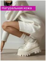 Туфли женские натуральная кожа полуботинки, Reversal, 22KA-0040R/15-37