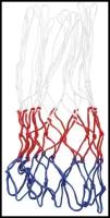 Сетка баскетбольная, 50 см, нить 3 мм, триколор, (2 шт)