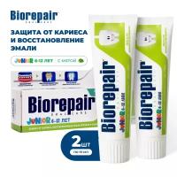 Зубная паста Biorepair Junior Mint со вкусом сладкой мяты для детей