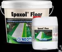 Эпоксидная двухкомпонентная система Epoxol Floor Ral 7040, 13.5кг для создания высокопрочных самовыравнивающихся полов