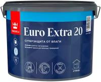 Краска Euro Extra-20 (Евро-20) TIKKURILA 9л бесцветный (база С)