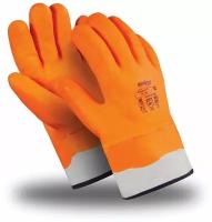 Перчатки морозостойкие MANIPULA нордик КП, нитриловый облив, размер 11 (XXL), оранжевые, ТР-08/WG-785