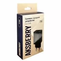 Сетевое зарядное устройство Aksberry T38 2 USB 2.4 Black