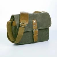 Сумка для фотоаппарата цвет армейский зеленый Fotokvant BSN-09 Military green