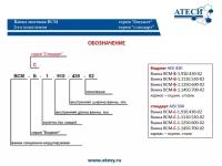 Ванна моечная Atesy ВСМ-С-1.1250.600-02 (ВСМ-1/600/1350)