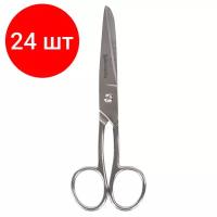 Ножницы цельнометаллические BRAUBERG Professional 175 мм классической формы 237102 (1)