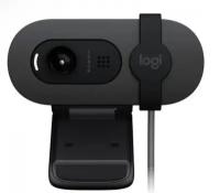 Веб-камера/ Logitech Brio 105 Full HD 1080p Webcam - GRAPHITE - USB