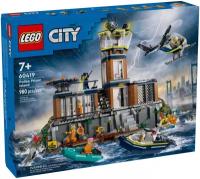 Конструктор LEGO CITY 60419 Police Prison Island, 980 дет