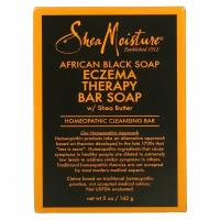 SheaMoisture, African Black Soap, Eczema Therapy Bar Soap with Shea Butter, 5 oz (142 g)