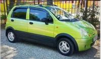 Накладки на бампера Daewoo Matiz Дэу Матиз пластиковые неокрашенные