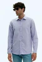 Рубашка FINN FLARE, размер XL, фиолетовый