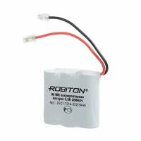 Аккумулятор для радиотелефона DECT-T314, 3.6В / 300мАч (3.6V / 300mAh), Ni-Mh ROBITON 3x2/3 AAА