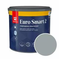 Краска интерьерная Tikkurila Euro Smart 2 RAL 7040 (Серое окно - Window grey) 2,7 л